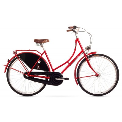 Mestský bicykel 28" Romet CAMEO červeno-čierny 21" 